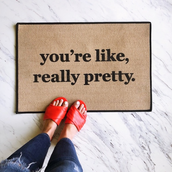 be there in five Other - Funny Quote “ReminDoor” Mat